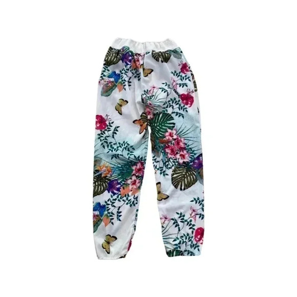 Liu Jo Butterfly Print Beachwear Pants Size L - Picture 2 of 4